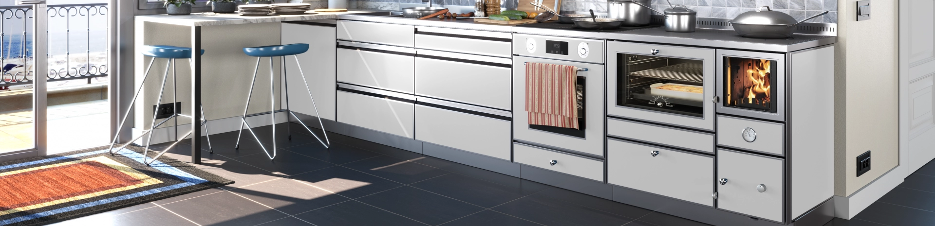 Rizzoli, spécialiste italien des cuisinières bois