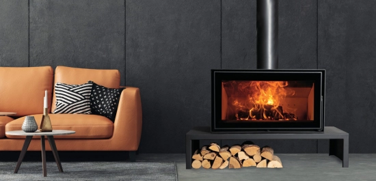 Poêles à bois Cubebox au design compact