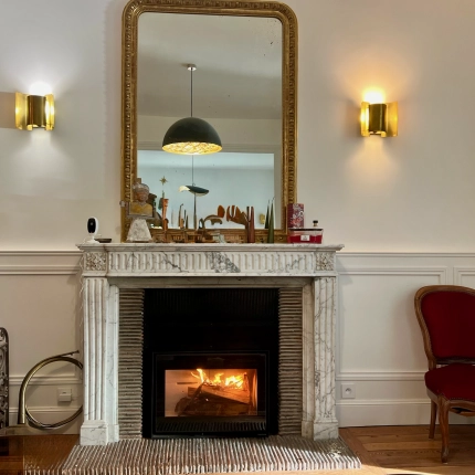 Installation d’un poêle à bois panoramique Scan à Caen