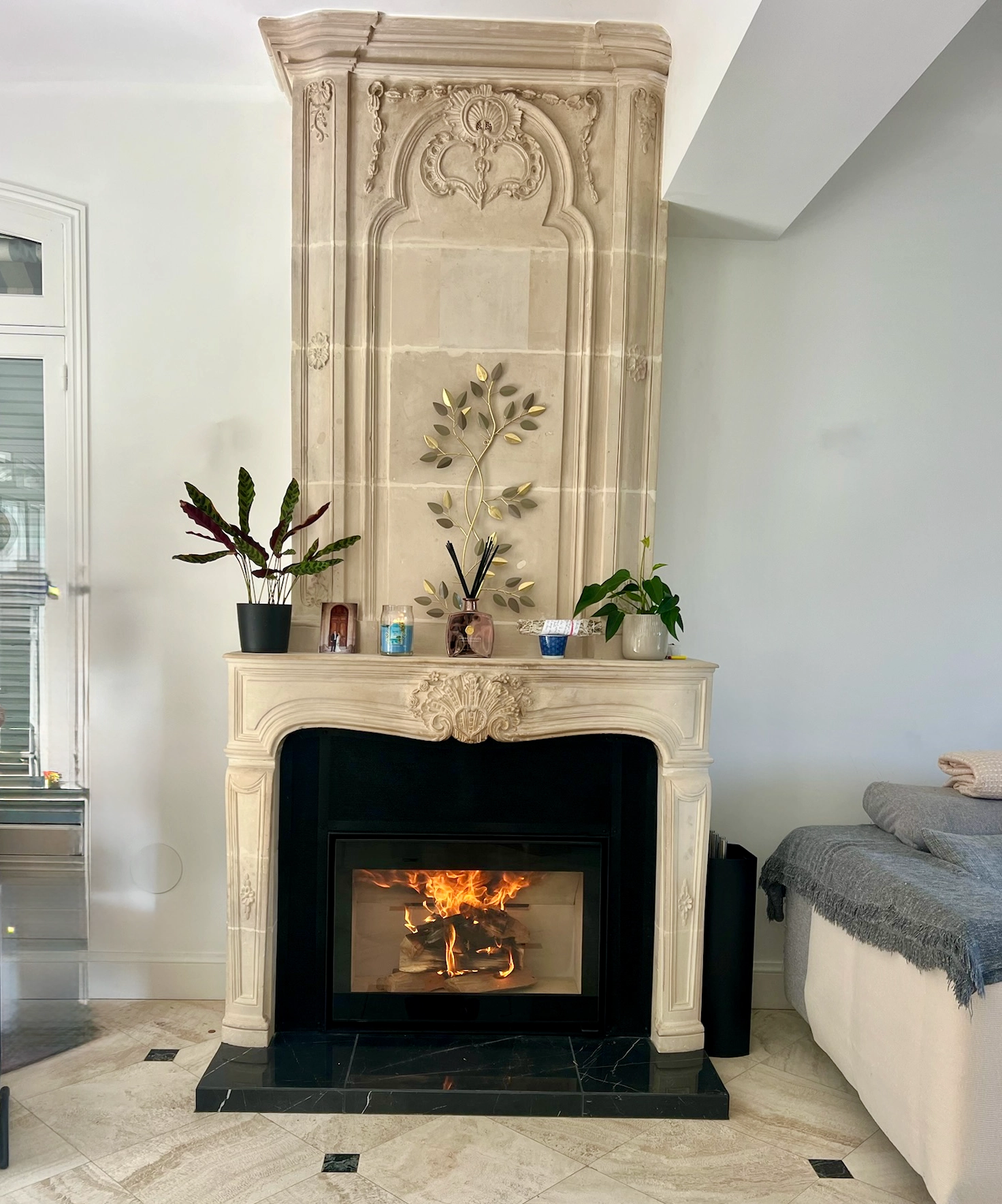  Installation d’un poêle à bois Scan 1004 Box dans une habitation du Calvados