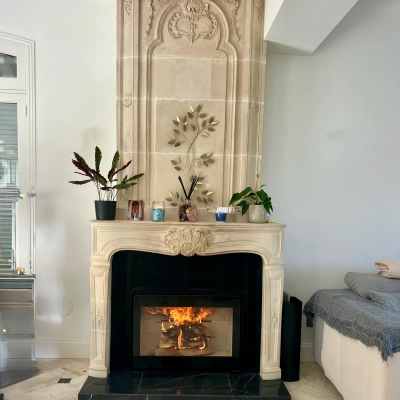  Installation d’un poêle à bois Scan 1004 Box dans une habitation du Calvados